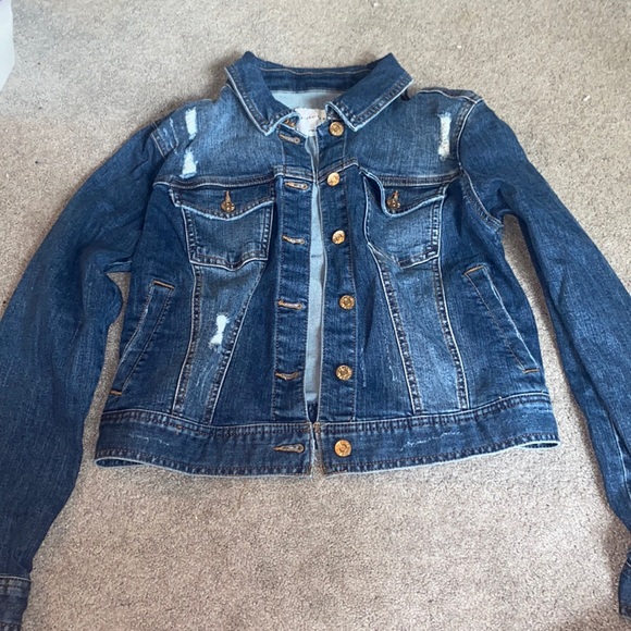 Celebrity Pink Jackets & Blazers - Jean Jacket